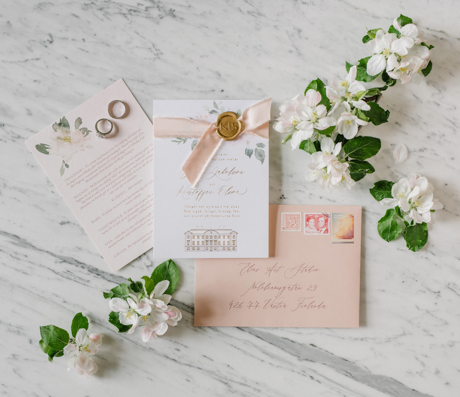 Wedding photos & video in Mauritzberg Slott Sweden