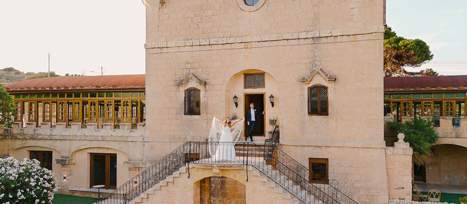 Castello Zamittello wedding film in Malta