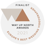 Europe's Best Wedding Videographer Finalist - Way Up North Awards